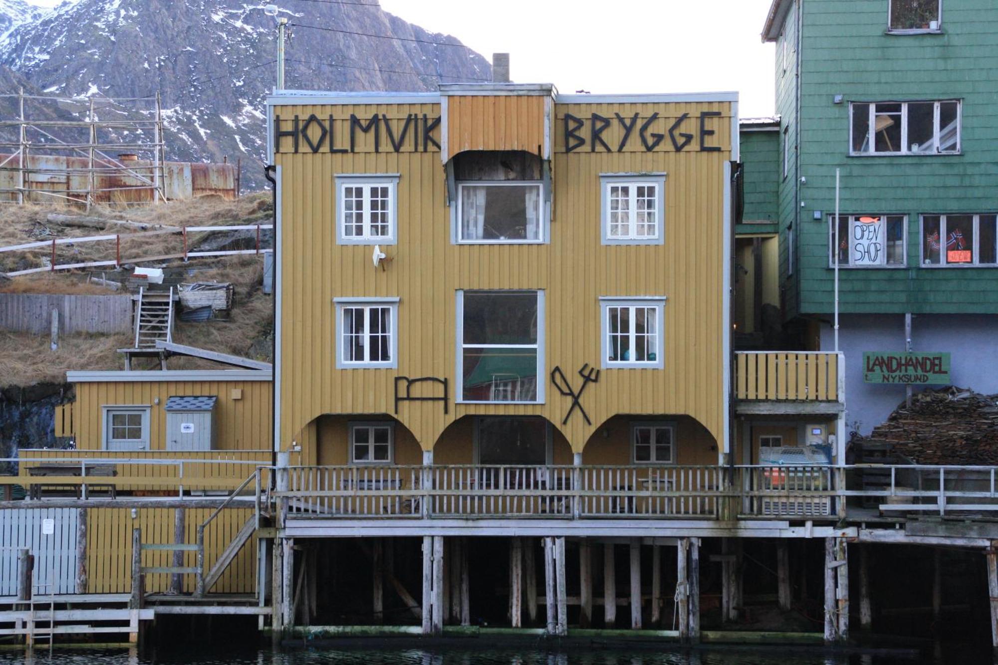 Hotel Holmvik Brygge Nyksund Exteriér fotografie
